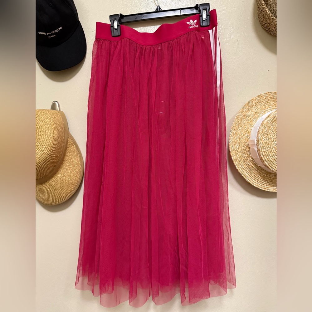 Adidas Women's Pink Tulle Skirt